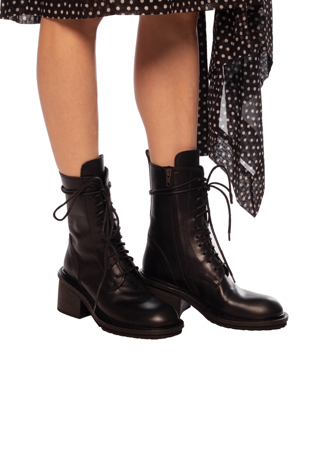 Ann demeulemeester 2025 lace up boots